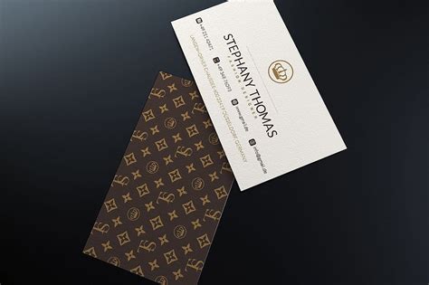 lv business card